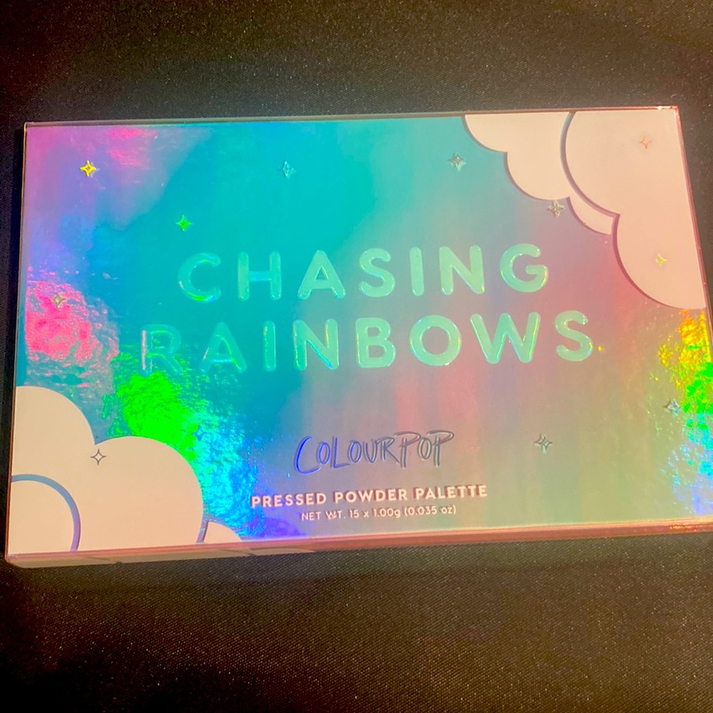 Chasing Rainbows Colourpop palette 🎨